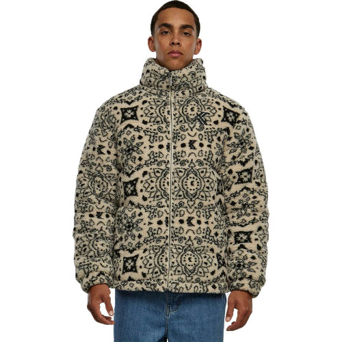 Karl Kani Ανδρικό μπουφάν OG Paisley Teddy Puffer Jacket